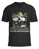 Unisex Jersey SS V-Neck T-Shirt