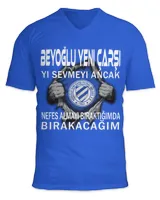 Unisex Jersey SS V-Neck T-Shirt