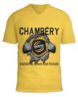 Unisex Jersey SS V-Neck T-Shirt