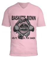 Unisex Jersey SS V-Neck T-Shirt