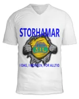 Unisex Jersey SS V-Neck T-Shirt