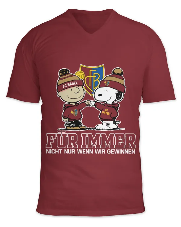 Unisex Jersey SS V-Neck T-Shirt