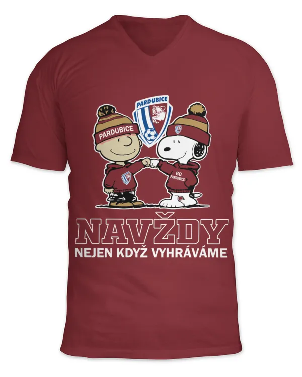 Unisex Jersey SS V-Neck T-Shirt