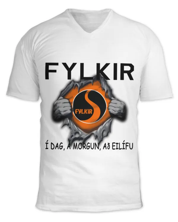 Unisex Jersey SS V-Neck T-Shirt