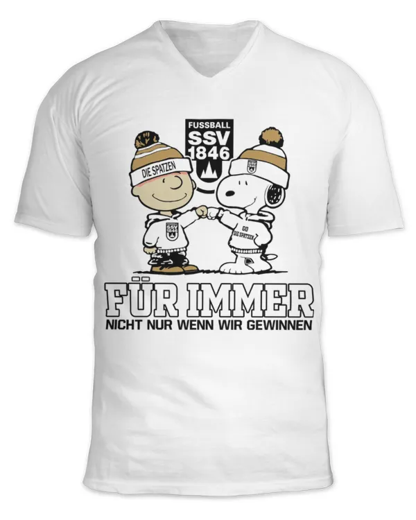 Unisex Jersey SS V-Neck T-Shirt