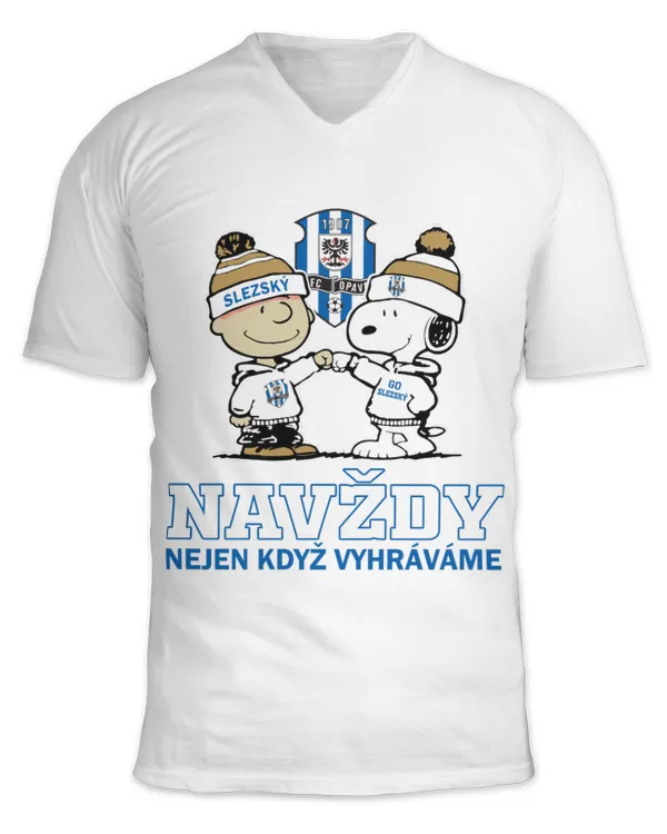 Unisex Jersey SS V-Neck T-Shirt