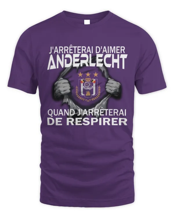 RSC Anderlecht I will only stop BEL
