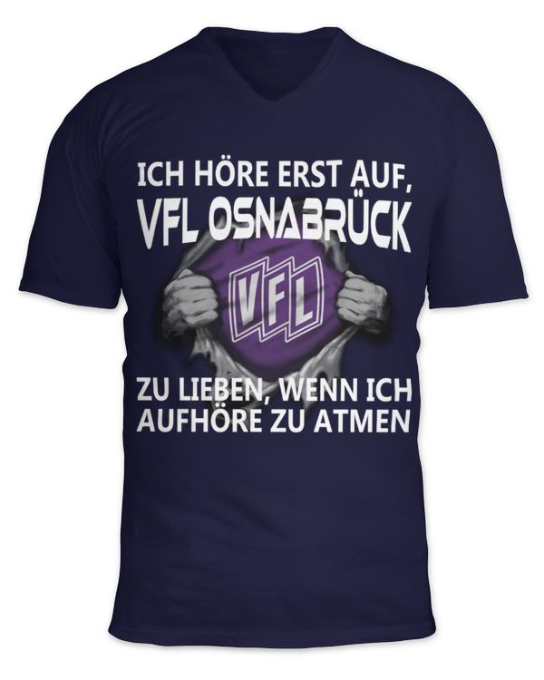 Unisex Jersey SS V-Neck T-Shirt