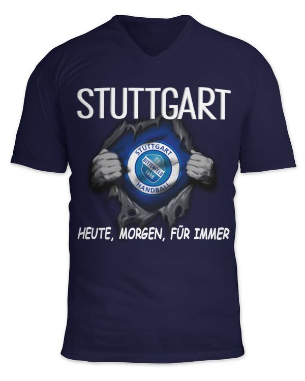 Unisex Jersey SS V-Neck T-Shirt