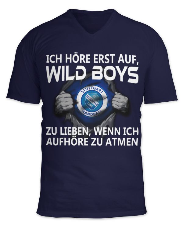 Unisex Jersey SS V-Neck T-Shirt