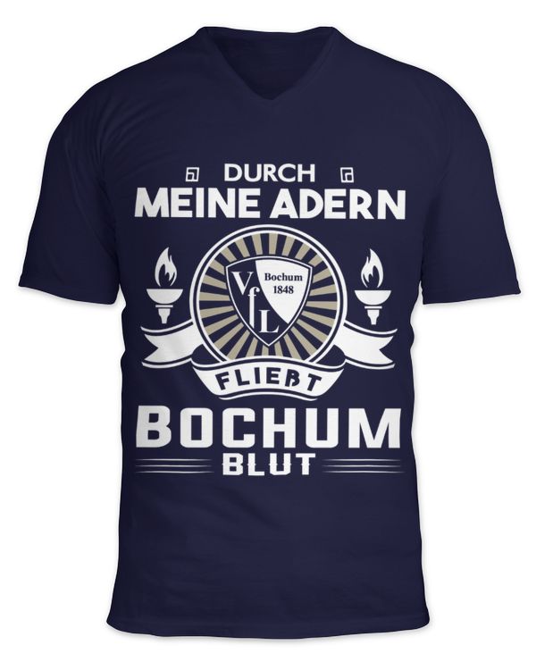 Unisex Jersey SS V-Neck T-Shirt