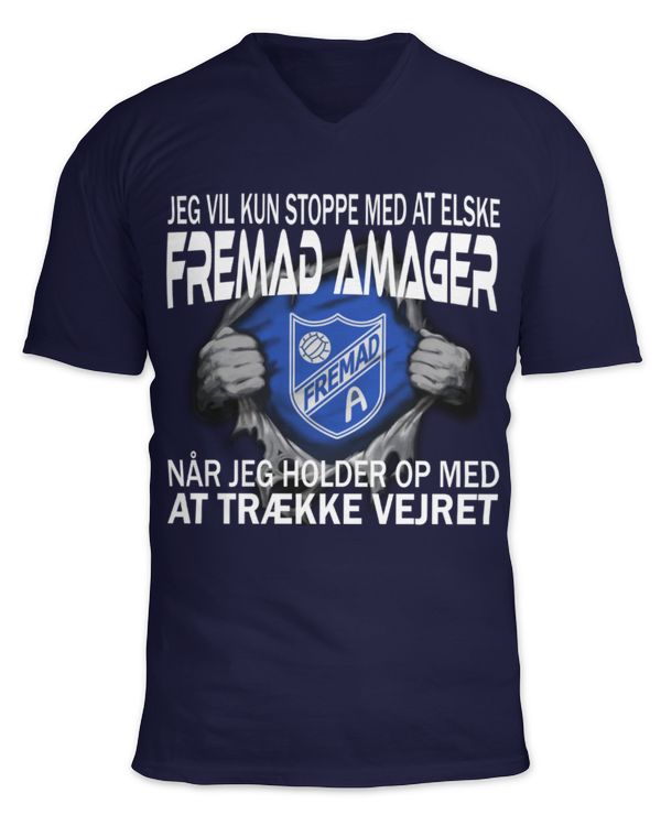 Unisex Jersey SS V-Neck T-Shirt