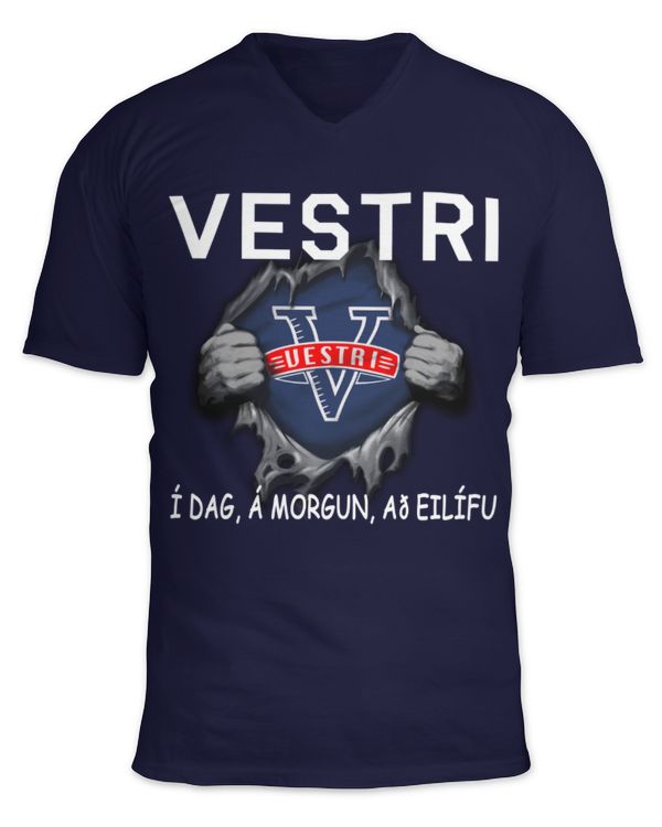 Unisex Jersey SS V-Neck T-Shirt