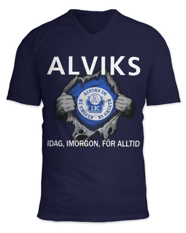 Unisex Jersey SS V-Neck T-Shirt