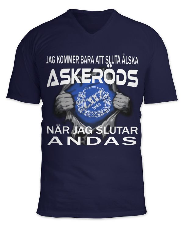 Unisex Jersey SS V-Neck T-Shirt