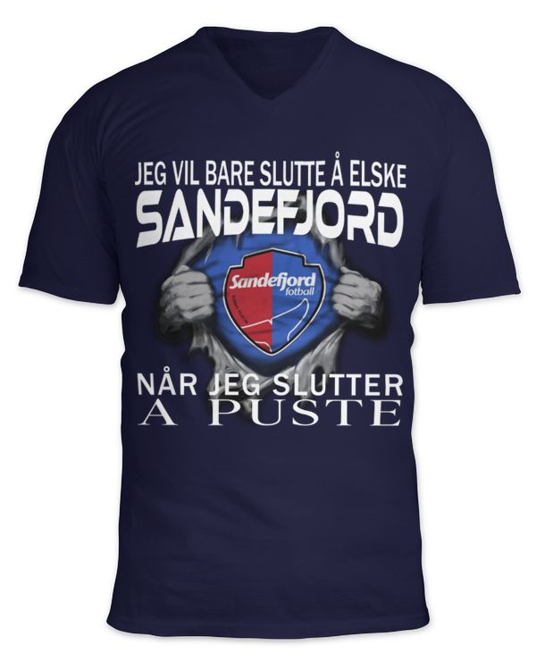 Unisex Jersey SS V-Neck T-Shirt
