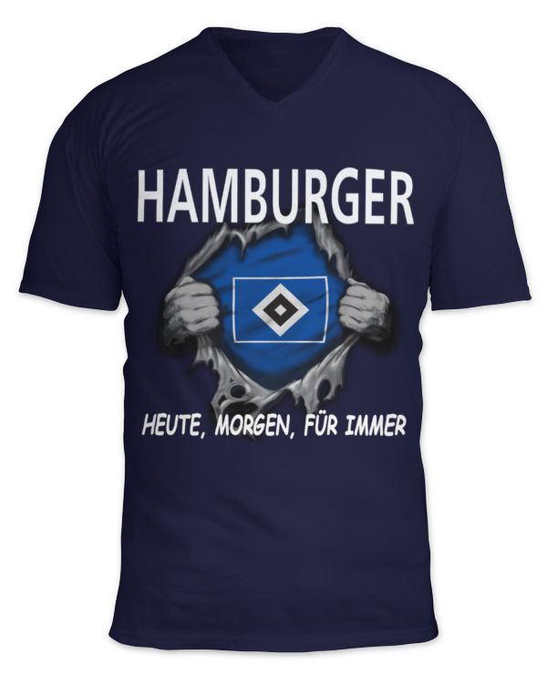 Unisex Jersey SS V-Neck T-Shirt