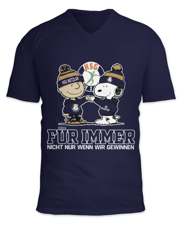 Unisex Jersey SS V-Neck T-Shirt