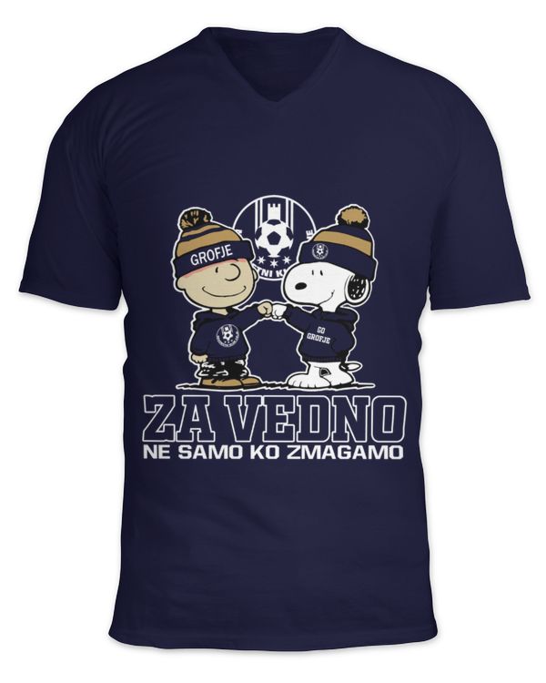 Unisex Jersey SS V-Neck T-Shirt