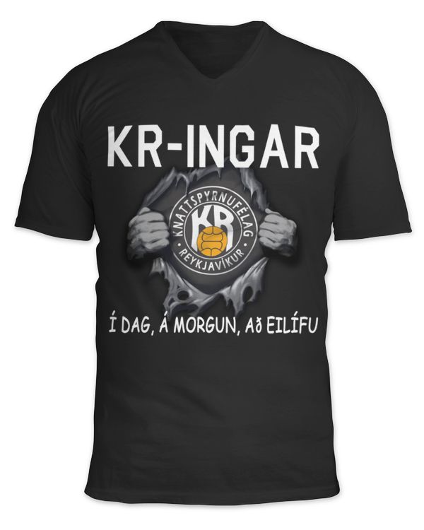 Unisex Jersey SS V-Neck T-Shirt