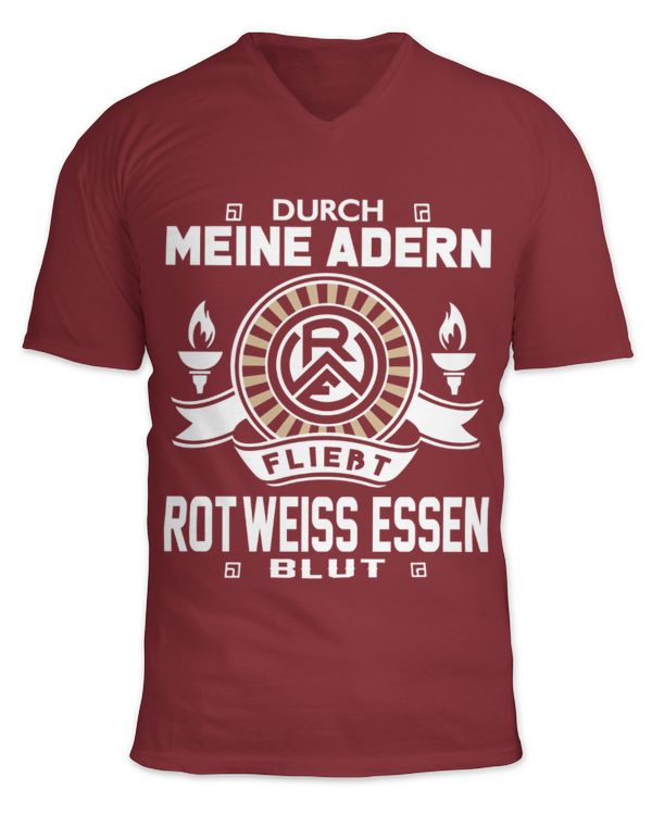 Unisex Jersey SS V-Neck T-Shirt