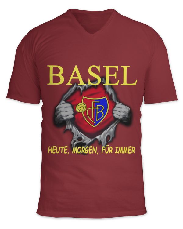 Unisex Jersey SS V-Neck T-Shirt