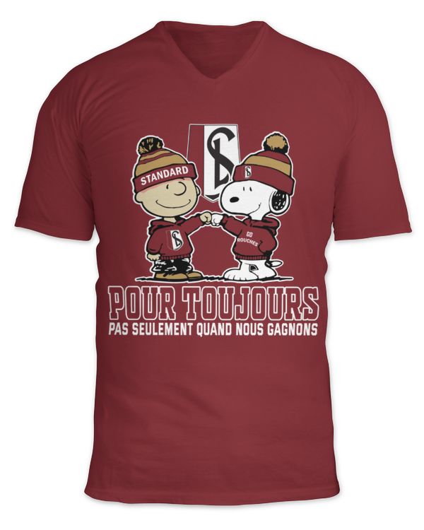 Unisex Jersey SS V-Neck T-Shirt