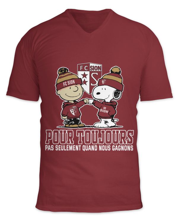Unisex Jersey SS V-Neck T-Shirt