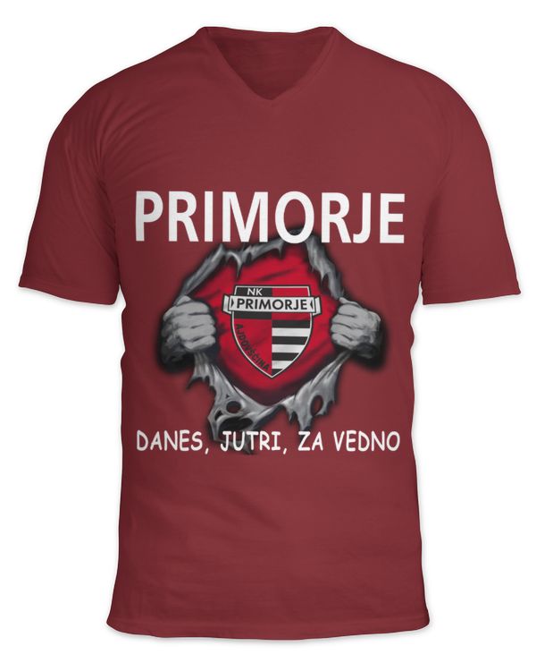 Unisex Jersey SS V-Neck T-Shirt