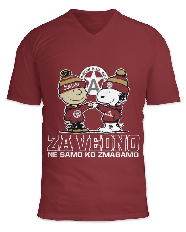 Unisex Jersey SS V-Neck T-Shirt