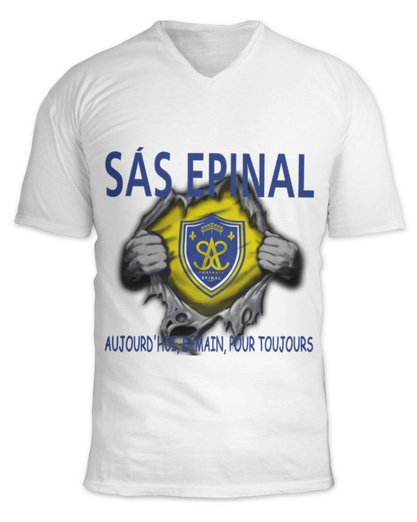 Unisex Jersey SS V-Neck T-Shirt