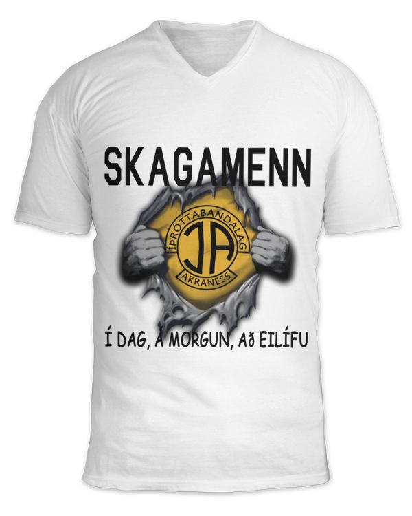 Unisex Jersey SS V-Neck T-Shirt