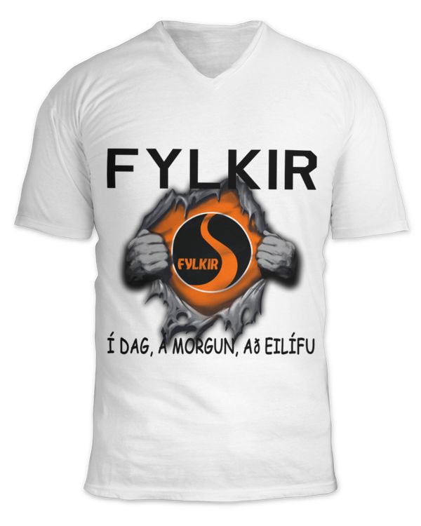 Unisex Jersey SS V-Neck T-Shirt