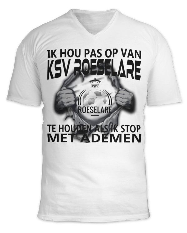 Unisex Jersey SS V-Neck T-Shirt