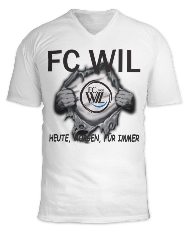 Unisex Jersey SS V-Neck T-Shirt