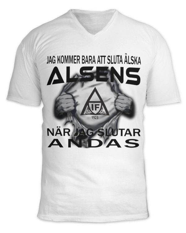 Unisex Jersey SS V-Neck T-Shirt