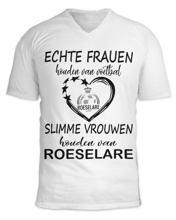 Unisex Jersey SS V-Neck T-Shirt