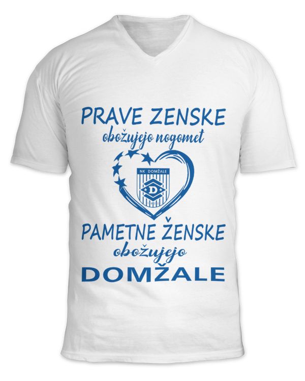 Unisex Jersey SS V-Neck T-Shirt
