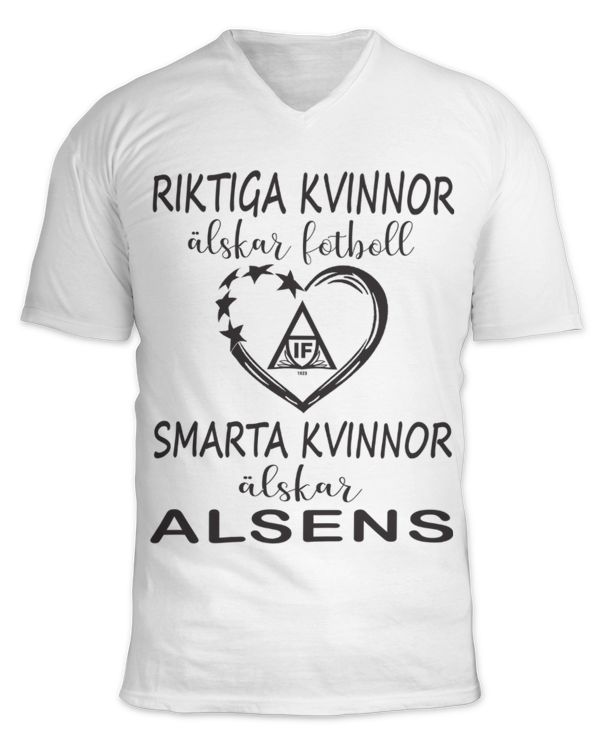 Unisex Jersey SS V-Neck T-Shirt