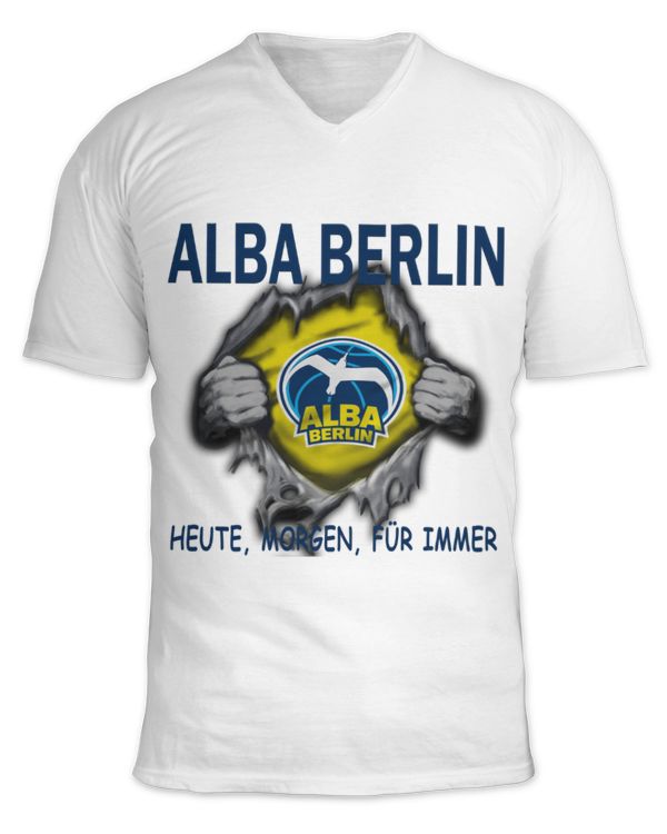 Unisex Jersey SS V-Neck T-Shirt