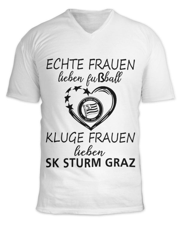 Unisex Jersey SS V-Neck T-Shirt