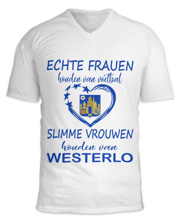 Unisex Jersey SS V-Neck T-Shirt