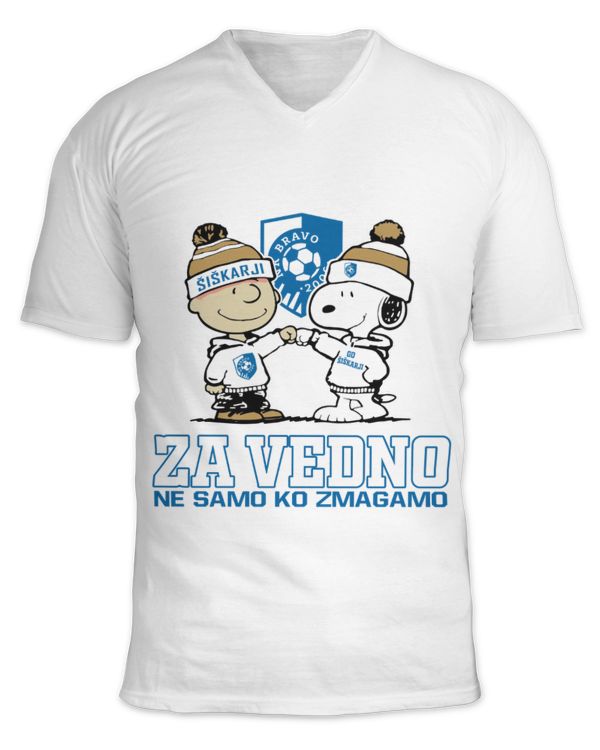 Unisex Jersey SS V-Neck T-Shirt