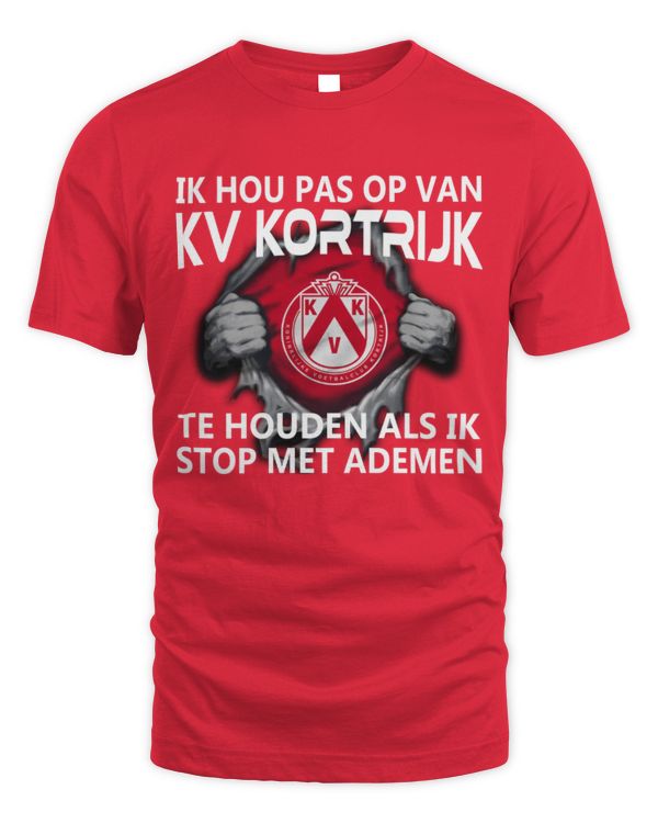 KV Kortrijk I will only stop BEL