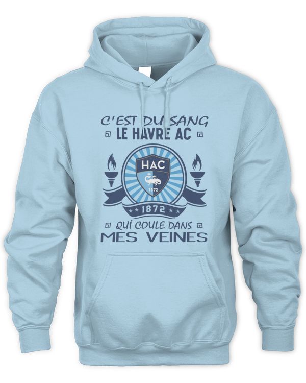 Le Havre AC Blood runs FRA