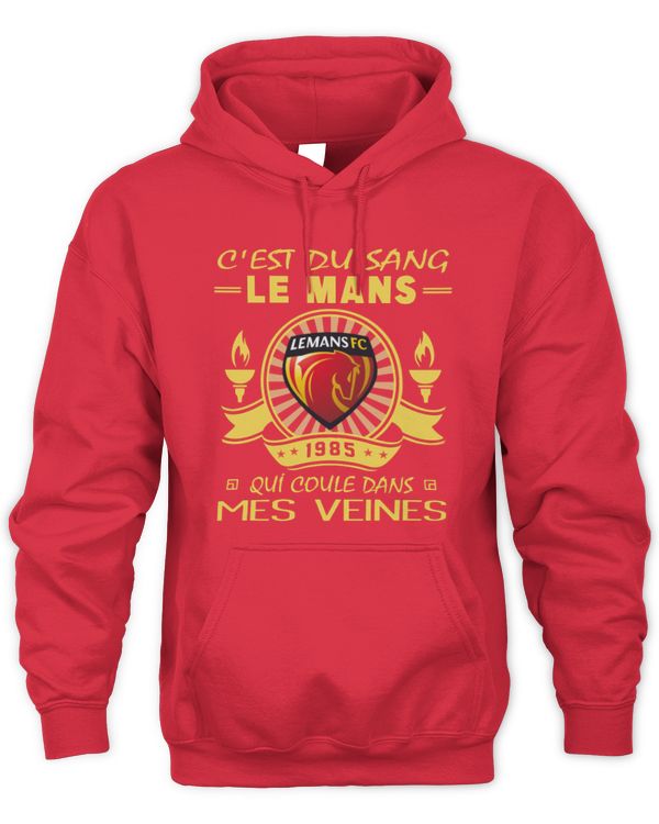 Le Mans FC Blood runs FRA